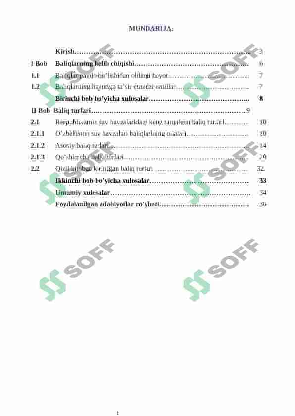 O'zbekiston suv xavzalarining noyob va yo'qolib borayotgan baliqlari 2