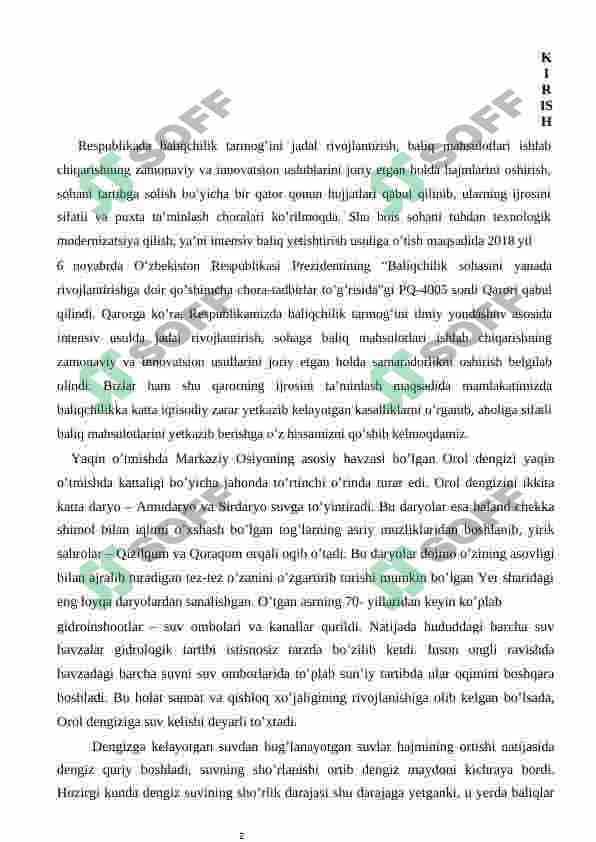 O'zbekiston suv xavzalarining noyob va yo'qolib borayotgan baliqlari 3