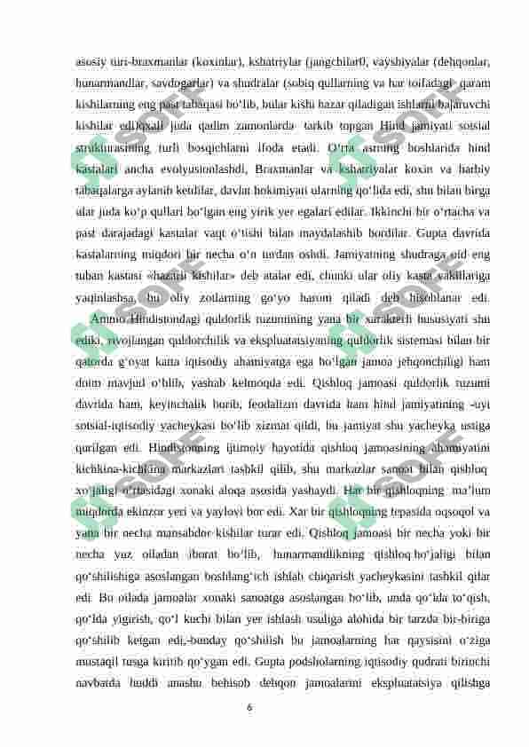 ILK O'RTA ASRLARDA HINDISTON 7