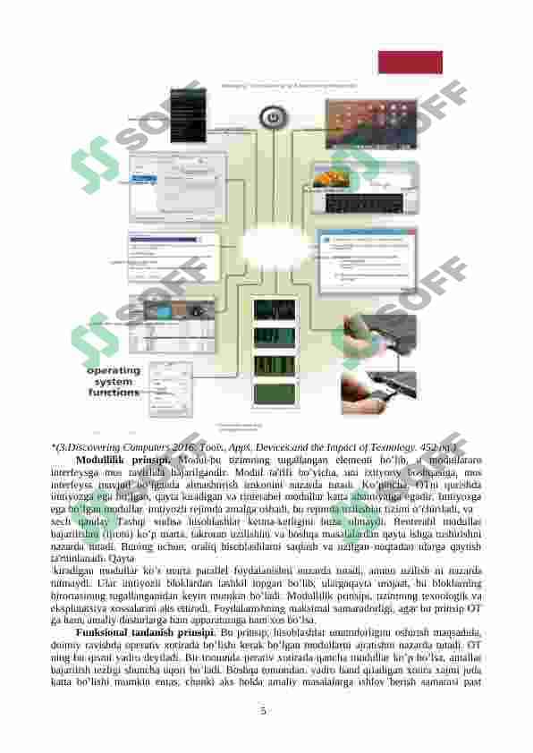 Zamonaviy kompyuterlarning dasturiy ta'minoti 5