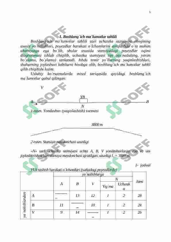 N uzel uchastka stansiyasini loyihalash 5