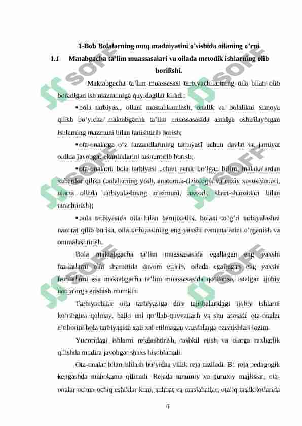 Bolalarning nutq madniyatini o'sishida oilaning o'rni 7