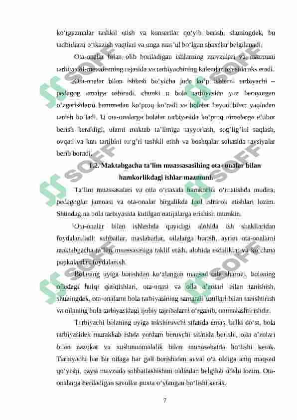 Bolalarning nutq madniyatini o'sishida oilaning o'rni 8