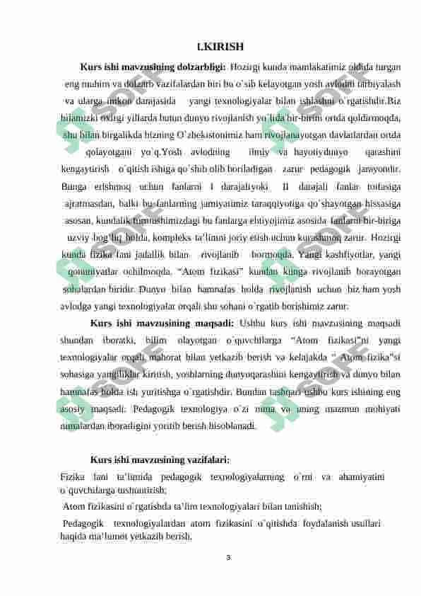 Atom fizikasi bo'limiga oid mavzularni o'qitishda pedagogik texnologiyalardan foydalanish usullari 3