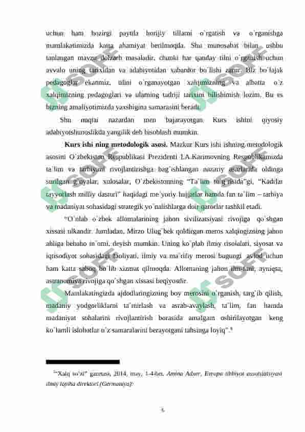 Olmon va o'zbek adabiyotida o'qituvchi obrazining talqin etilish xususiyati 6