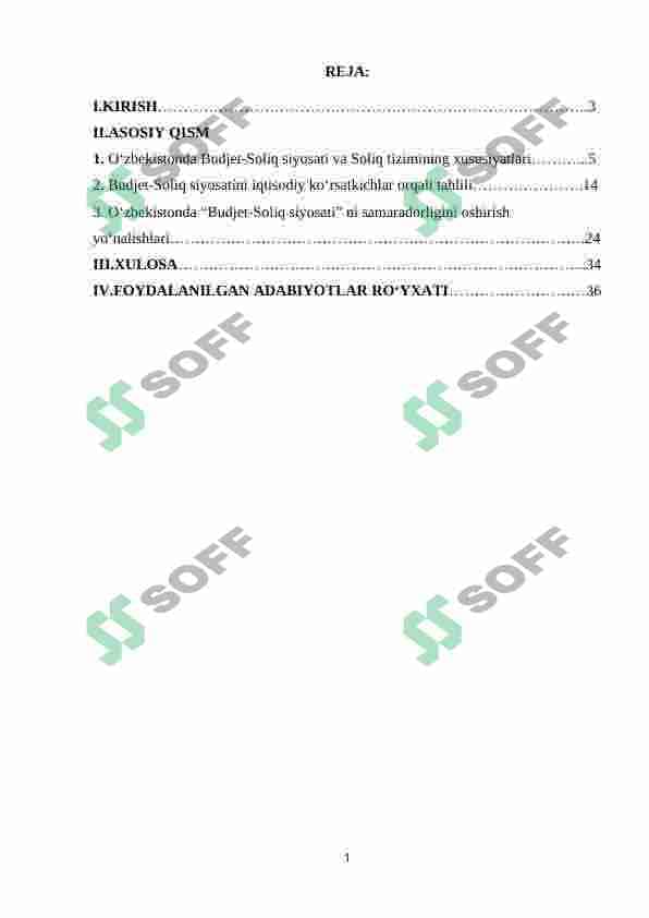 Budjet-soliq siyosati barqarorligini ta'minlash yo'nalishlari 2