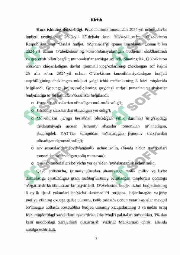 Budjet-soliq siyosati barqarorligini ta'minlash yo'nalishlari 3