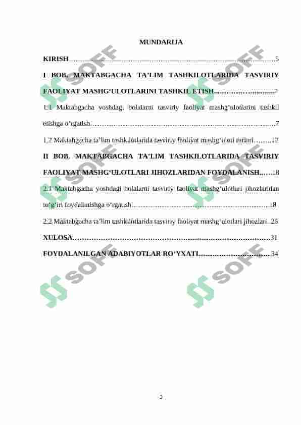 Maktabgacha ta'lim tashkilotlarida tasviriy faoliyat mashg'ulotlari jihozlaridan to'g'iri foydalanishga o'rgatish 3