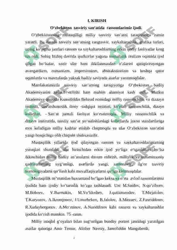 O‘zbek rassomlari hayoti va ijodi. 3