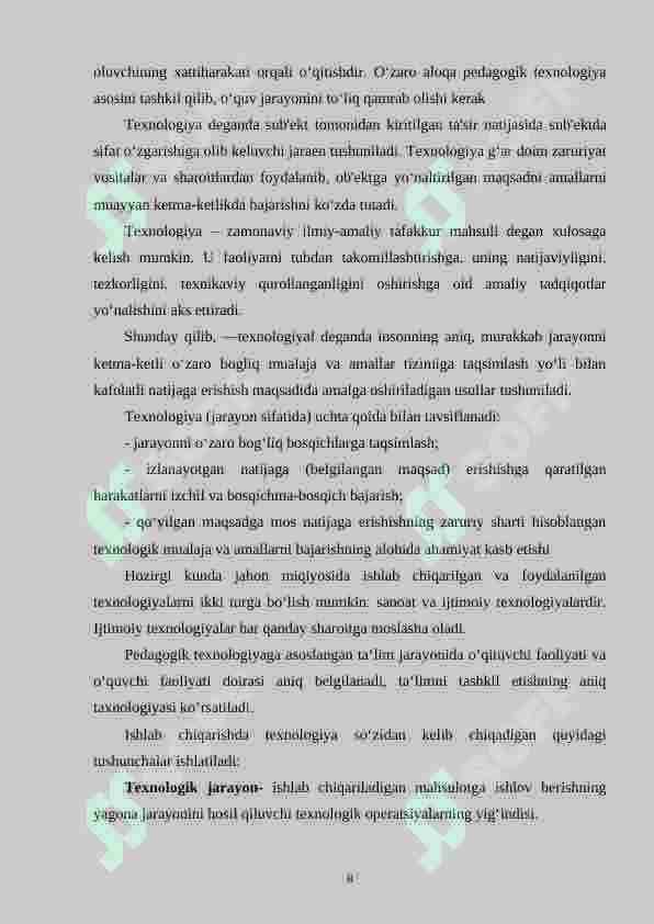 Boshlang‘ich sinflarda matеmatikadan amaliy ishlar va ularni tashkil qilish mеtоdikasi.(1-sinf misolida) 8