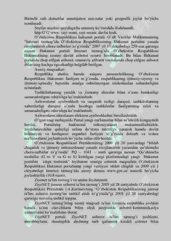 Internit. Himoyalangan aloqa kanallarini sozlash, elektron pochta tzizimida ishlash 6
