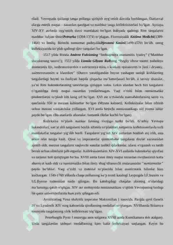 Numizmatika. Qadimgi Yunoniston va Rim tangalari 2