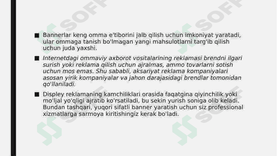 Turli xil reklama materiallarining foydalanuvchilarga ta’siri 4
