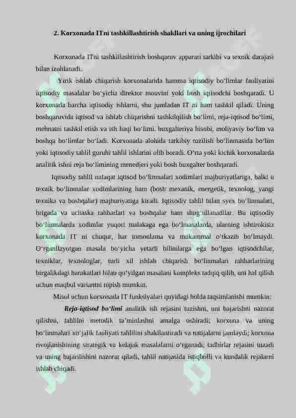 Korxonalarda ishlab chiqarish faolitini ifodalovchi ko‘rsatkichlarni tahlil qilish usullari 3