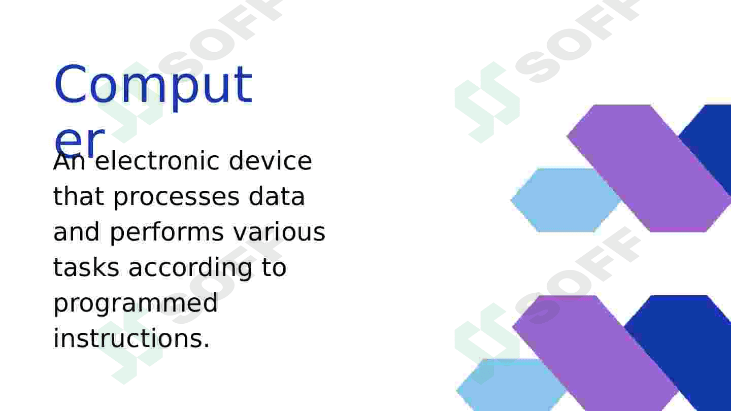 Basic terms in  IT 2