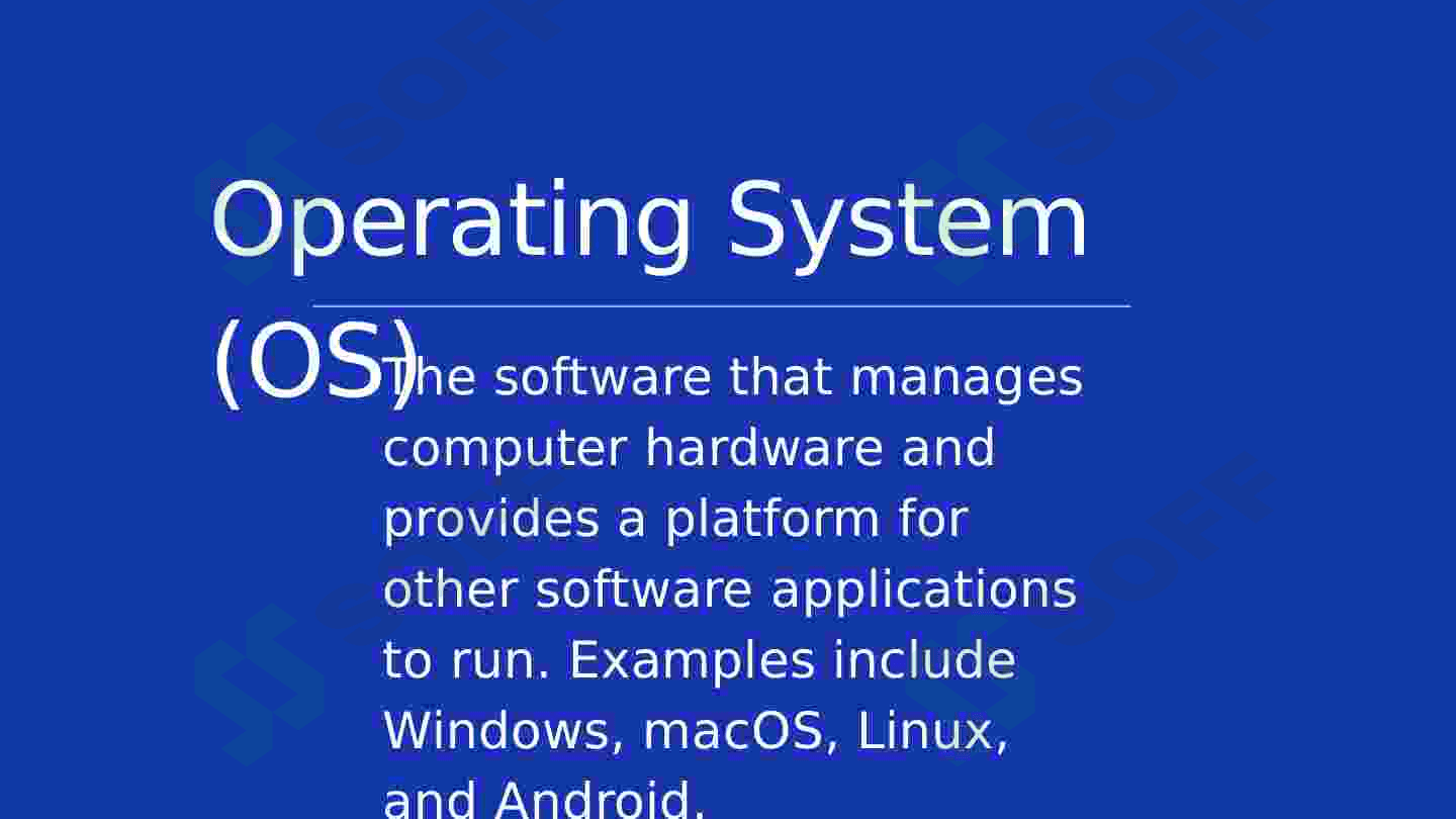 Basic terms in  IT 4