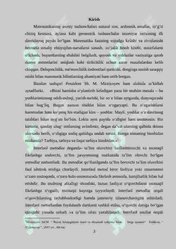 Boshlang‘ich sinf matematika darslarida interfoal metodlardan foydalanish 3