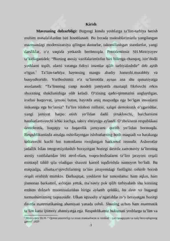 1-2- sinflarda sinfdan tashqari ishlarni tashkil qilish orqali o‘quvchilarning  matеmatik qobilyatlari rivojlantirish 3