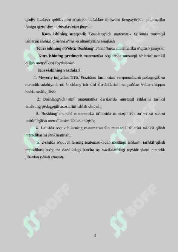 1-2- sinflarda sinfdan tashqari ishlarni tashkil qilish orqali o‘quvchilarning  matеmatik qobilyatlari rivojlantirish 5