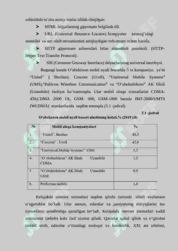 RAQAMLI IQTISODIYOTDA MOBIL INTERNET TEXNOLOGIYALARI 7