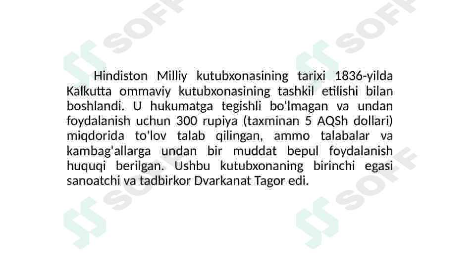 HINDISTON MILLIY KUTUBXONASI 2