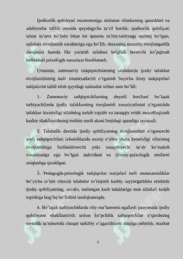 Akmeologiya fanini o’rganishning asosiy yo’nalishlari 2