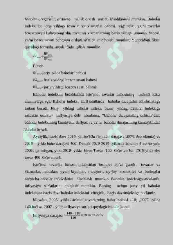 INFLYASIYA VA UNGA QARSHI KURASHISH YO‘LLARI 6