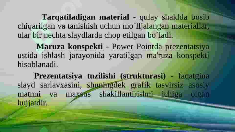 TAQDIMOTLAR YARATISH INSTRUMENTAL VOSITALARI. 6