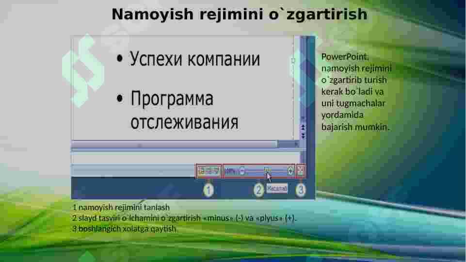 TAQDIMOTLAR YARATISH INSTRUMENTAL VOSITALARI. 8