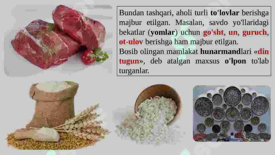 Markaziy Osiyo Chig‘toy ulusi tarkibida 8