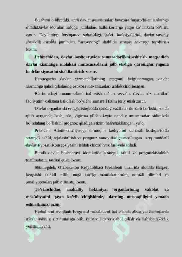Yangilanayotgan O'zbekiston: milliy tiklanishdan - milliy yuksalish sari 8