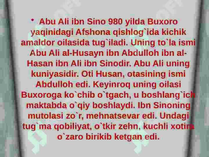 ABU ALI IBN SINO 4