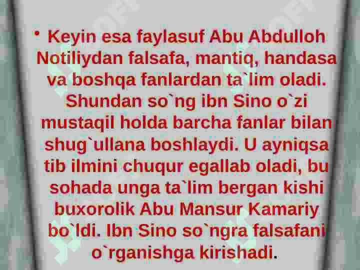 ABU ALI IBN SINO 8