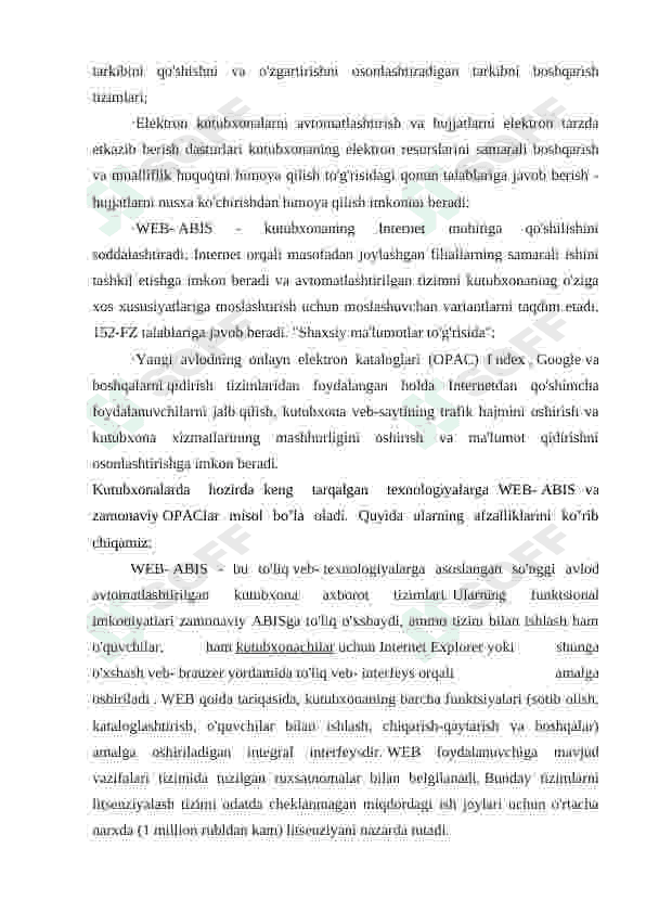 Axborot Kutubxonalarda Veb texnologiyalarni qo'llash usullari 6