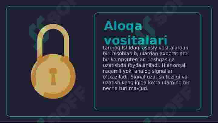 ALOQA VOSITALARI 2