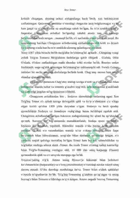 AMIR TIMUR haqida 4