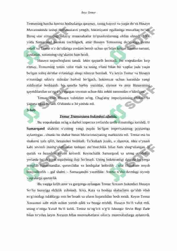 AMIR TIMUR haqida 7