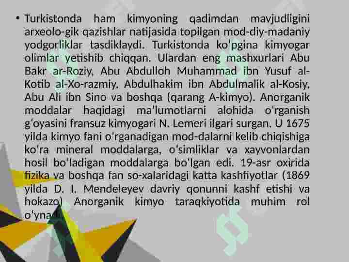 ANORGANIK KIMYO 5