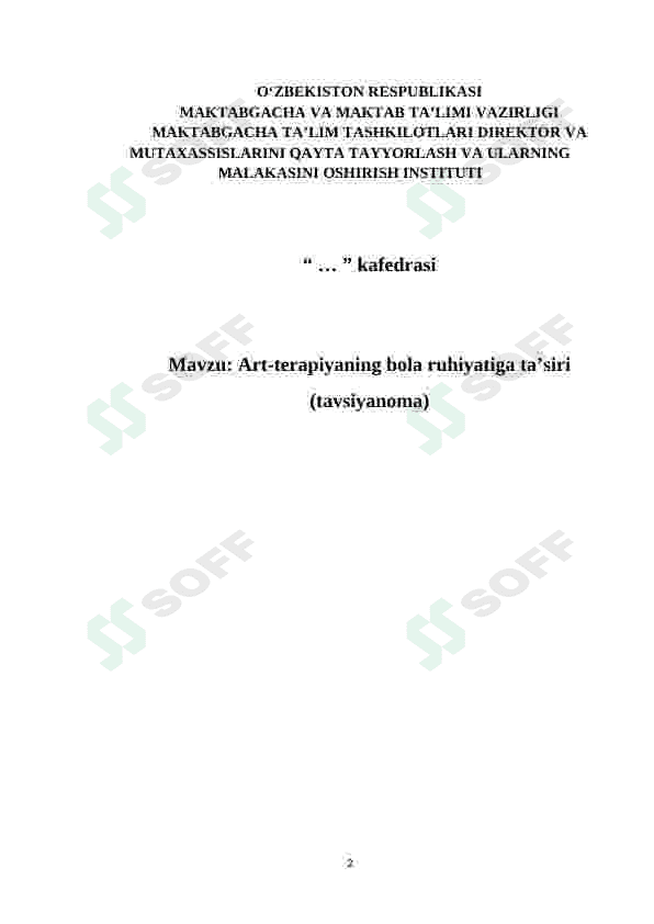 Art-terapiyaning bola ruhiyatiga ta’siri 2