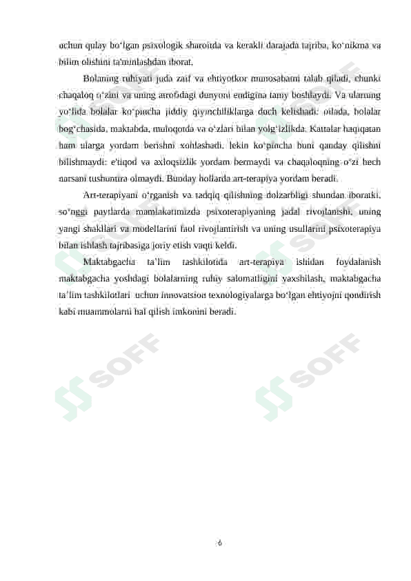 Art-terapiyaning bola ruhiyatiga ta’siri 6