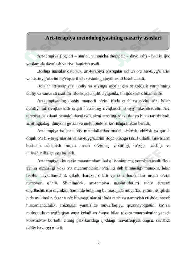 Art-terapiyaning bola ruhiyatiga ta’siri 7