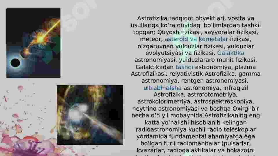 Astrofizikaning tadqiqot metodlari 4