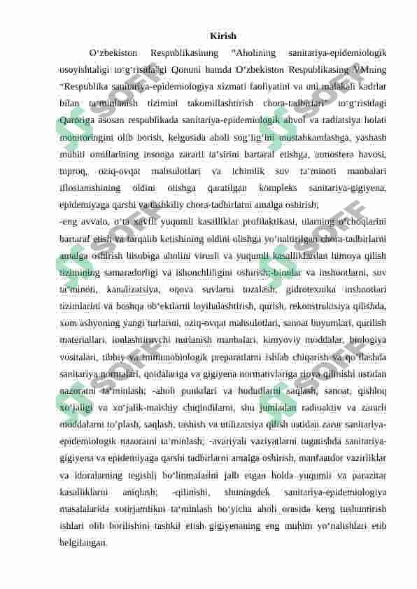 Korxonalarda sanitar-himoya zonasini rejalashtirish 4