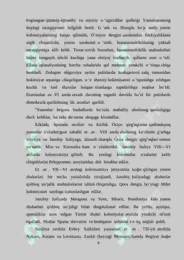 QADIMGI YUNONISTONDA DAVLAT VA HUQUQ 7