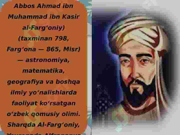 Ahmad al fargoniy 3