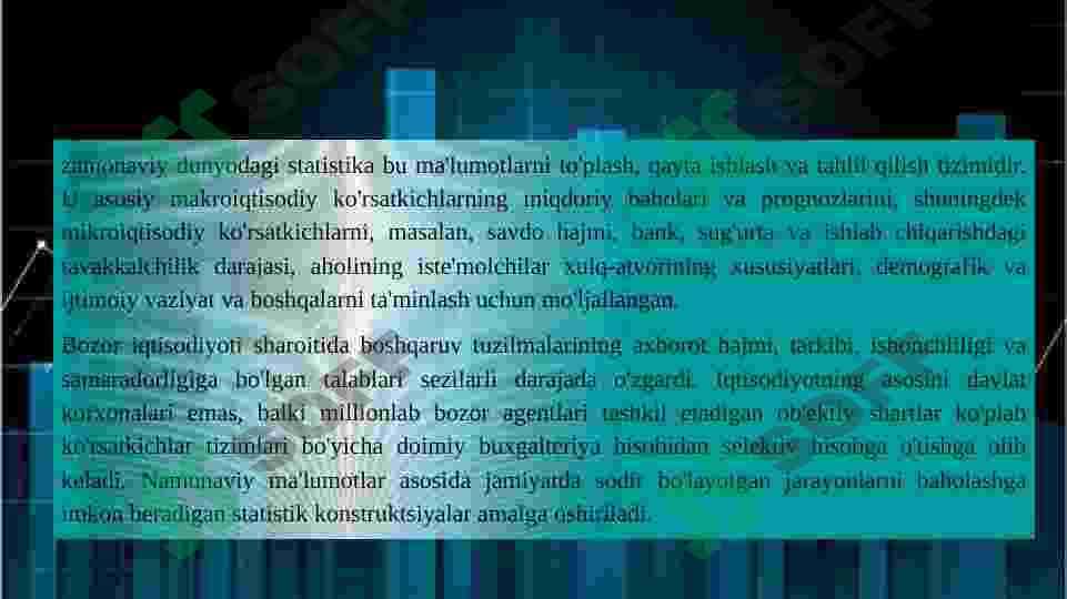 Ijtimoiy –Iqtisodiy hodisalarni statistik o`rganishda guruhlash usulining ro`li va ahamiyati. 3