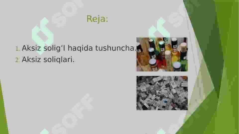 Aksiz solig'i 2