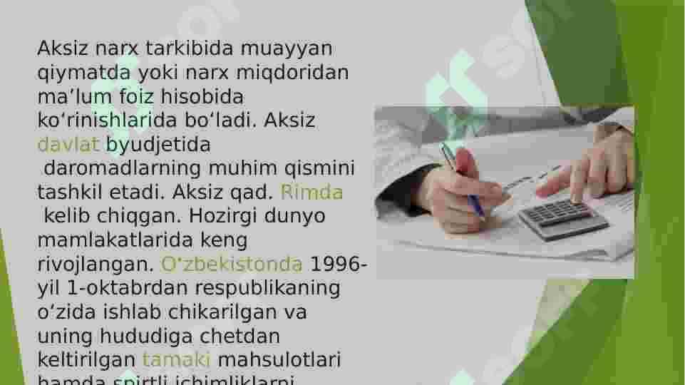 Aksiz solig'i 4