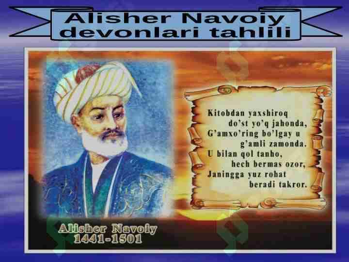 Alisher Navoiy