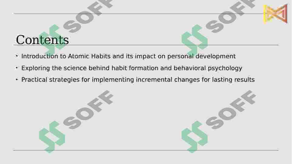 All about Atomic Habits by James clear 2